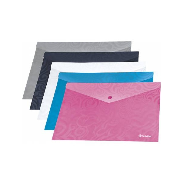 Teczka koperertowa A4 przezroczysta TAI CHI srebrna 0410-0073-12 PANTA PLAST