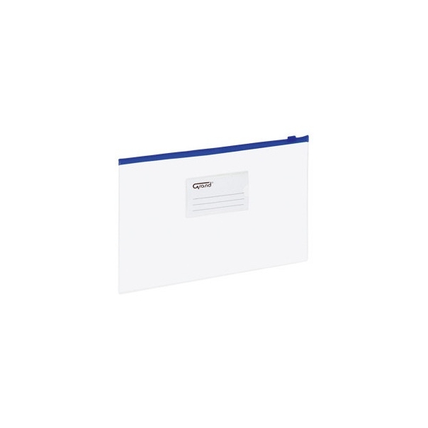 Teczka kopertowa na suwak A5 niebieska 120-1472 GRAND
