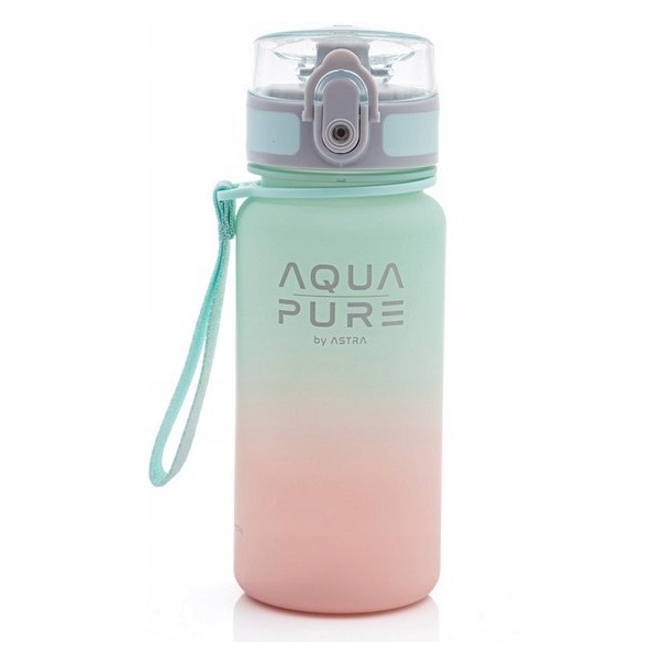 Bidon AQUA PURE pink/mint 400ml 511023002 ASTRA