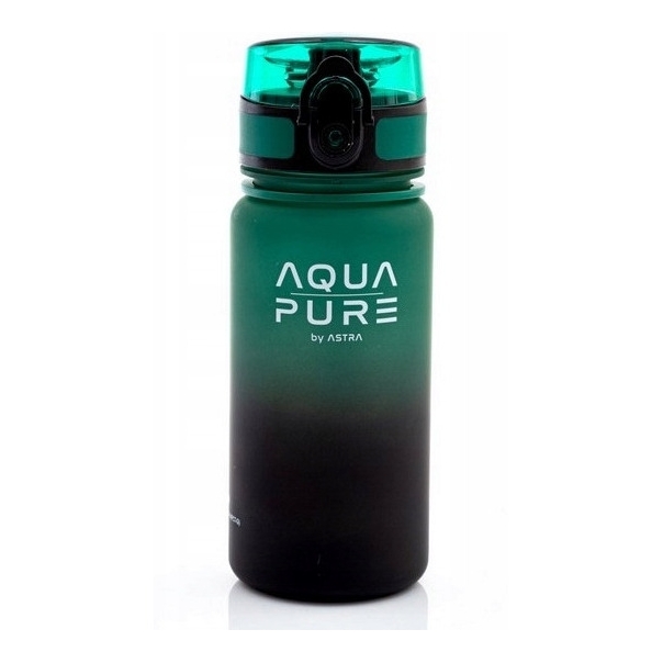 Bidon AQUA PURE green/black 400ml 511023006 ASTRA