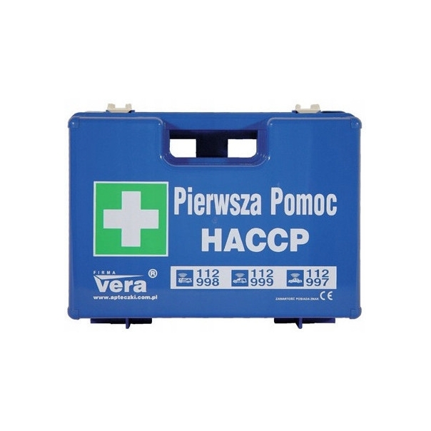 Apteczka HACCP niebieska VERA