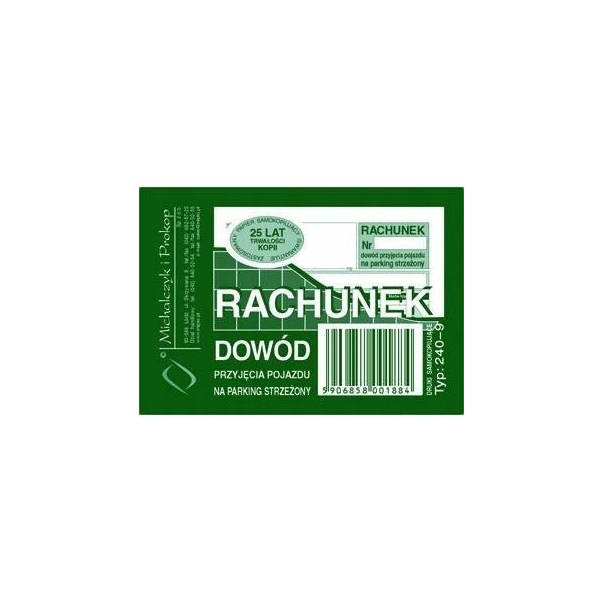 240-9 Dow.przyj.poj.na park.strzeżony Michalczyk i Prokop
