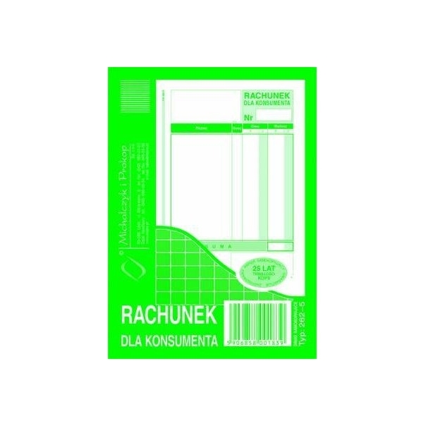 262-5 A6 80k Rachunek dla konsumenta Michalczyk i Prokop