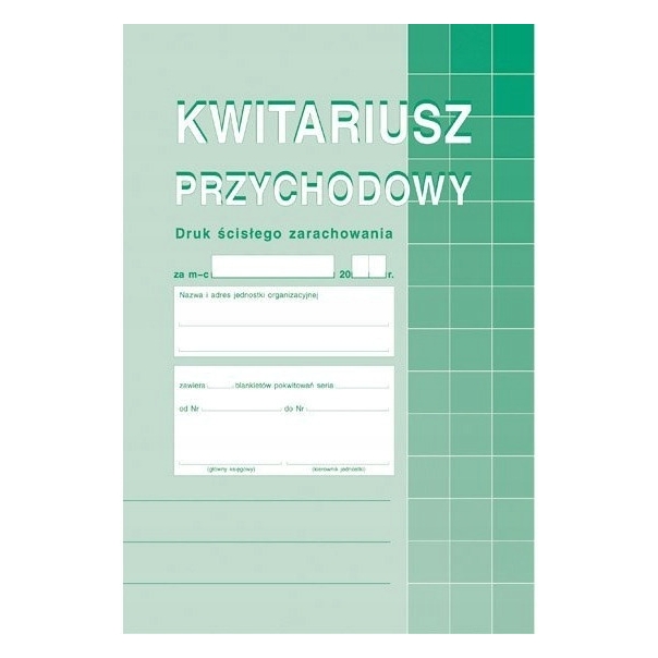 400-3 Kwitariusz MICHALCZYK&PROKOP A5 60 kartek