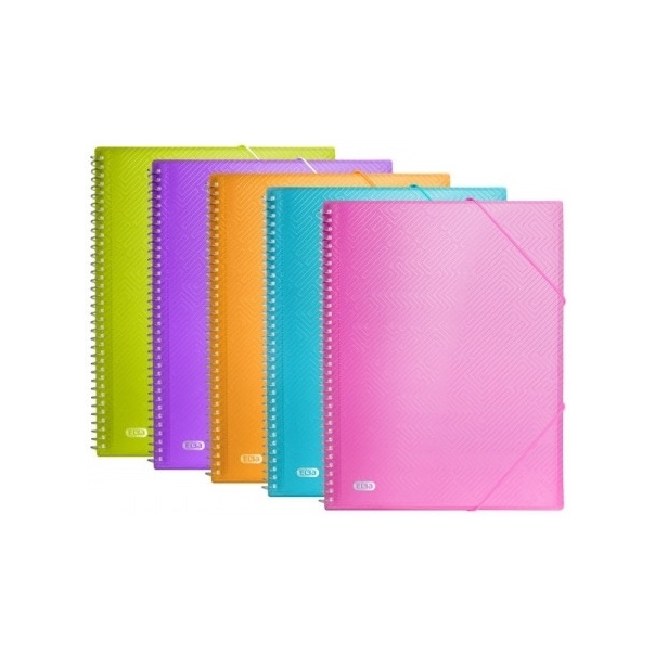 Album ofertowy A4 20K PP przezroczysty mix spirala 400101990 ELBA