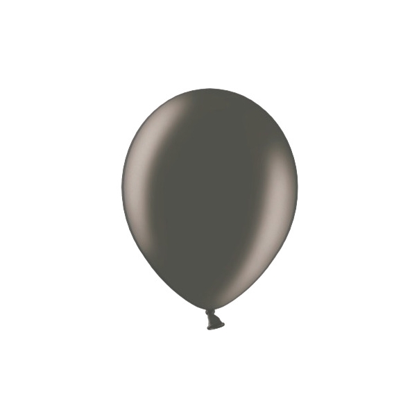 Balon metalic czarny 27 cm (100 szt.) 12M-090 ALIGA
