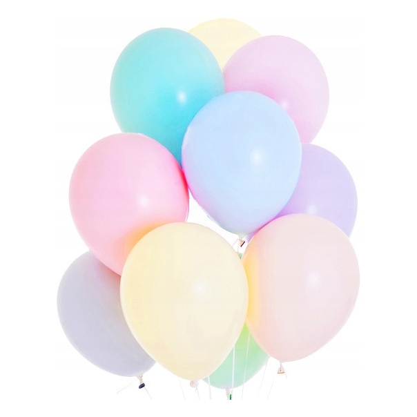 Balony 12` pastel mix (100szt.) 12P-MIX ALIGA