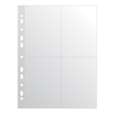 Koszulki na zdjęcia DONAU, PP, A4krystal, 60mikr.