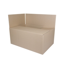 Pudło pakowe, zamykane, 573x374x322mm, szare