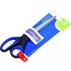 Nożyczki biurowe DONAU Soft Grip, 20cm, niebieskie