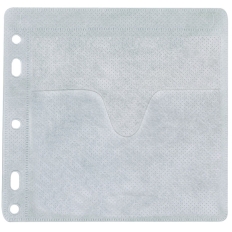 Koperty na 2 płyty CD/DVD Q-CONNECT, do wpinania, 40szt., białe