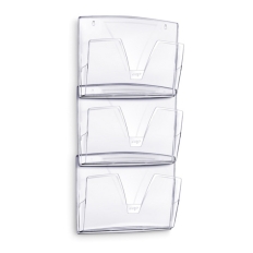 Zestaw naścienny CEP ReCeption, 3 półki, przeźroczysty