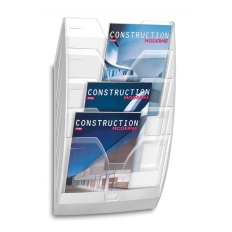 Zestaw naścienny CEP ReCaption, 5 półek, przeźroczysty