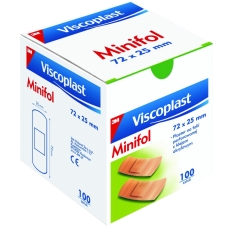 Plastry VISCOPLAST MINIFOL 72x25mm, 100szt.