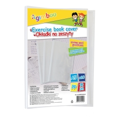 Okładka na zeszyt GIMBOO, krystaliczna, A5, 150mikr., transparentna