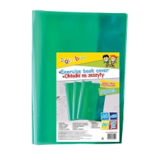 Okładka na zeszyt GIMBOO, krystaliczna, A4, 150mikr., zielona