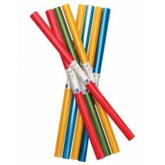 Okładka na książki GIMBOO w rolce, PP, 65mikr., 40x180cm, mix kolorów