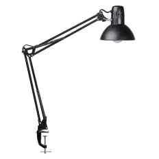 Lampka LED na biurko MAULstudy, 10W, mocowana zaciskiem, czarna