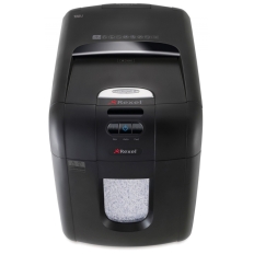 Niszczarka automatyczna REXEL Auto+ 100M EU, mikro ścinki, P-5, 100 kart., 26l, karty kredytowe, czarna