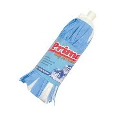 Mop paskowy PRIMA, do dużych powierzchni, niebiesko-biały