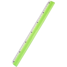 Linijka KEYROAD Color Bar, 30cm, pakowane na displayu, mix kolorów