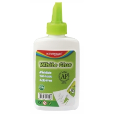 Klej biały KEYROAD, 120g, pakowany na displayu