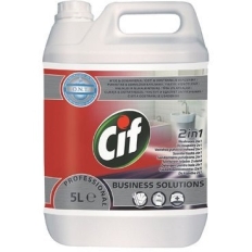 Preparat CIF Diversey 2w1, do mycia sanitariatów i łazienek, 5l
