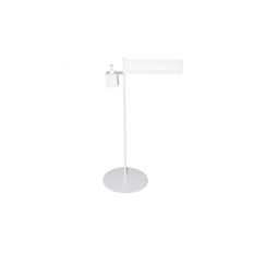 Stojak do dezynfekcji OFFICE PRODUCTS, z dozownikiem, biały