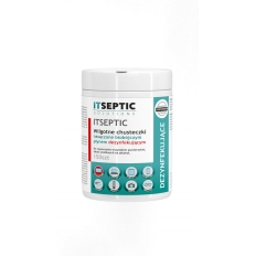 Chusteczki czyszcząco-dezynfekujące ITSEPTIC, mega tuba, 150szt.