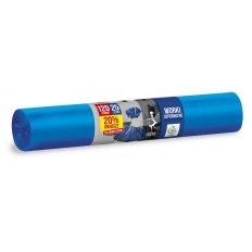 Worki na śmieci ANNA ZARADNA, supermocne, 120 l, niebieskie, 25 szt., niebieski