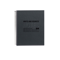 Kołozeszyt MIQUELRIUS Just Black Recycled, A5, 120 kart., 80g, czarny