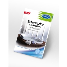 Ściereczka z mikrofibry STELLA, do łazienki, 1 szt., mix