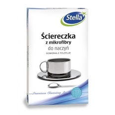 Ściereczka z mikrofibry STELLA, do naczyń, 1 szt., mix