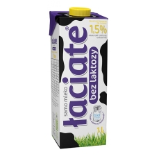 Mleko ŁACIATE, bez laktozy 1,5%, 1 l
