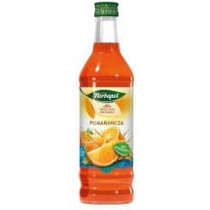 Syrop HERBAPOL Owocowa Spiżarnia 420 ml, pomarańczowy
