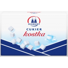 Cukier biały DIAMANT, w kostkach, 1 kg