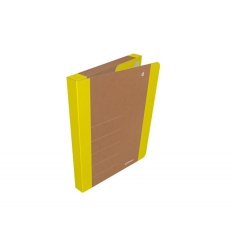 Teczka na rzepy DONAU LIFE, A4/3cm, żółta