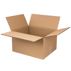 Pudło pakowe OFFICE PRODUCTS, zamykane, karton klapowy: 334x244x340mm, szary