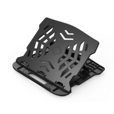 Podstawa pod laptopa z obrotowym podłożem Q-CONNECT, 25,5x28x2,2 cm, czarna