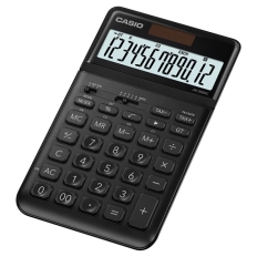 Kalkulator biurowy CASIO JW-200SC-BK-B, 12-cyfrowy 109x183,5mm, czarny