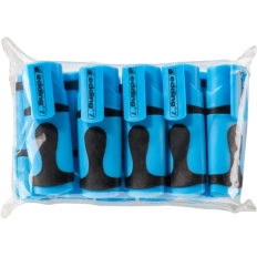 Mini zakreślacz e7/10 S EDDING, 1-3mm, opak. 10 szt., neon niebieski