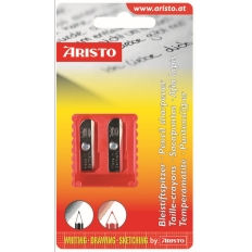 Temperówka ARISTO, plastikowa, podwójna, 1 szt., blister