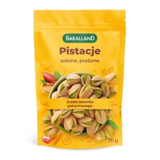 Pistacje prażone, Bakalland, 70g