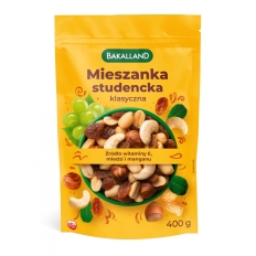 Mieszanka studencka klasyczna, Bakalland, 400g