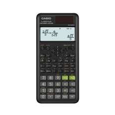Kalkulator naukowy CASIO FX-85ESPLUS-2 B, 252 funkcje, 77x162mm, kartonik, czarny