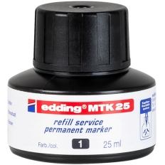 Tusz do uzupełniania markerów permanentnych e-MTK 25 EDDING, czarny