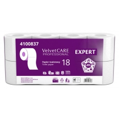 Papier Toaletowy celulozowy VELVET Expert, 3-warstwowy, 8szt., biały