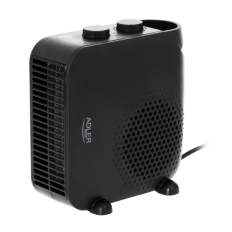 Termowentylator ADLER AD 7725b, z regulacją siły nadmuchu, czarny