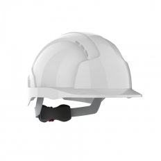 Hełm ochronny EVOLite®, regulacja na pokrętło, niewentylowany, biały