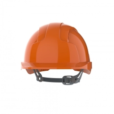 Hełm ochronny EVOLite®, pasek przesuwny, wentylowany, pomarańczowy